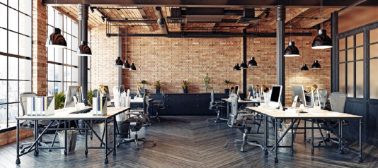 Industrial Office Interior